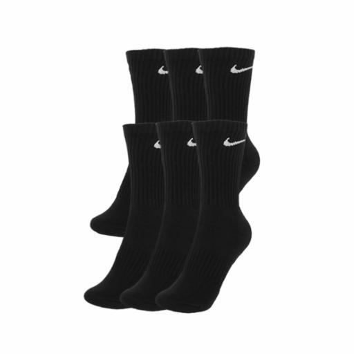 Sixpack Calcetas Nike Everyday Cushioned Black